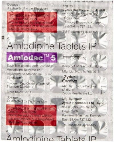AMLODAC 5 TABLET - Image 2