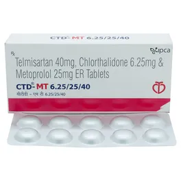 CTD MT 6.25/25/40 TABLET