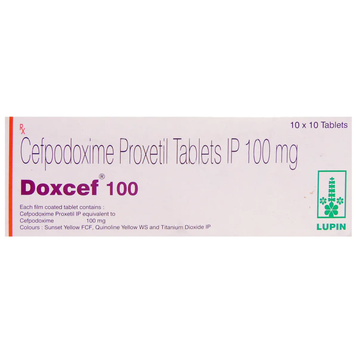 DOXCEF 100 TABLET