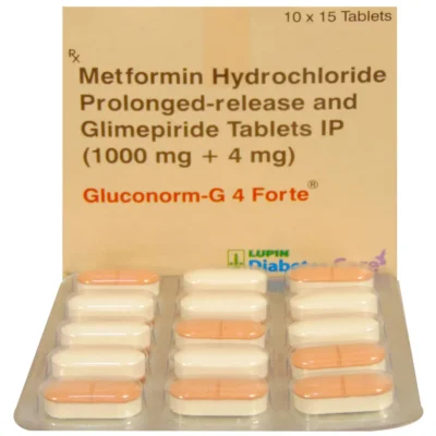 GLUCONORM G 4 FORTE TABLET - Image 2