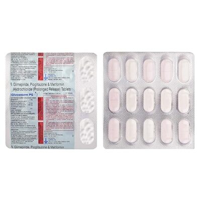 GLUCONORM PG 1 TABLET - Image 2