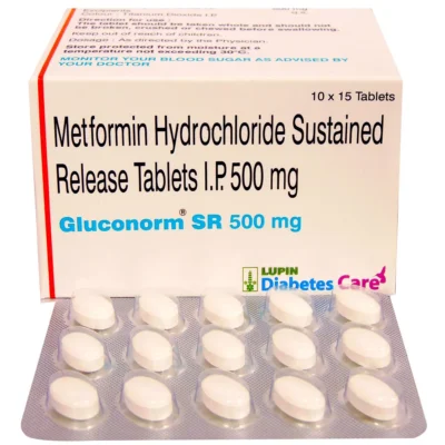 GLUCONORM SR 500 TABLET - Image 2