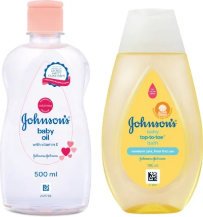 JOHNSON'S BABY OIL WITH VITAMIN E