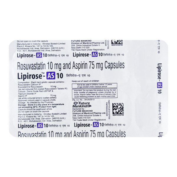 LIPIROSE AS 10 CAPSULE