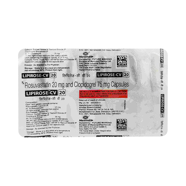 LIPIROSE CV 20 CAPSULE