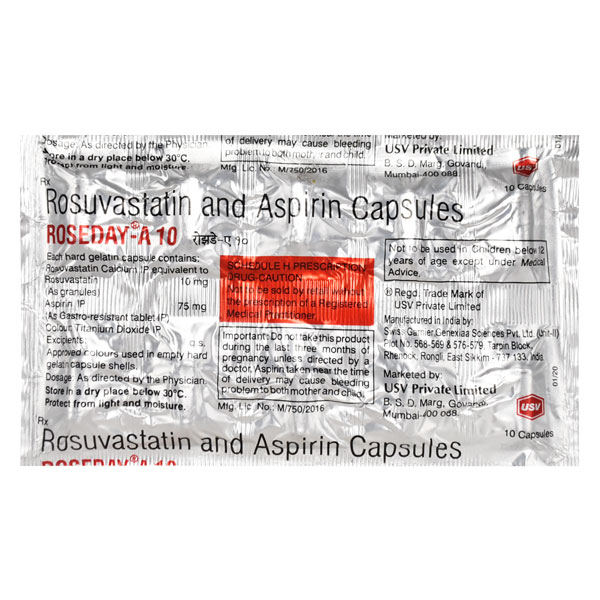 ROSEDAY A 10 CAPSULE