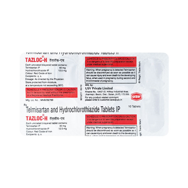 TAZLOC H TABLET - Image 2