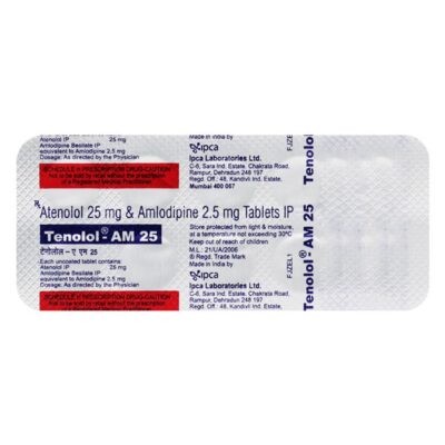 TENOLOL AM 25 TABLET