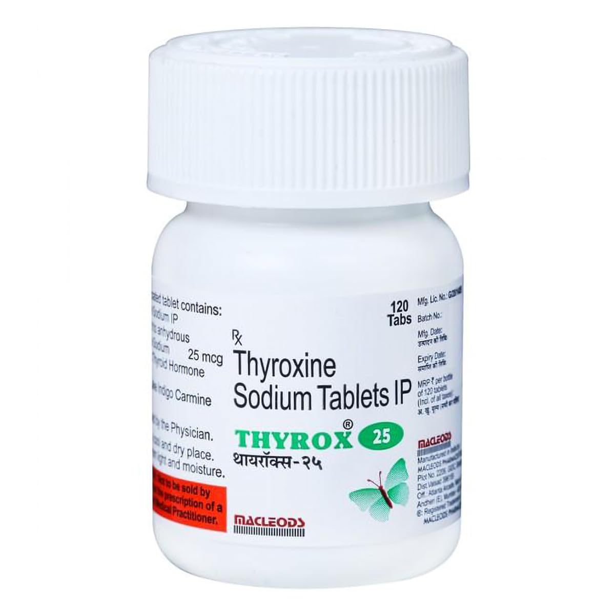 THYROX 25 TABLET