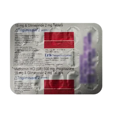TRIGLIMISAVE 2 TABLET - Image 2
