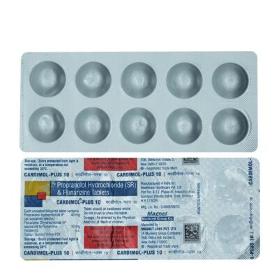 CARDIMOL PLUS 10 TABLET