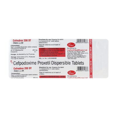 CEFREDROX 200 DT TABLET - Image 2