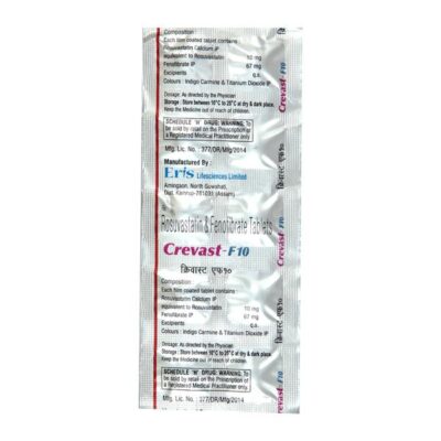 CREVAST F 10 TABLET