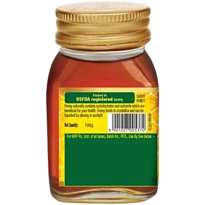 DABUR HONEY 100% PURE - 250GM - Image 2