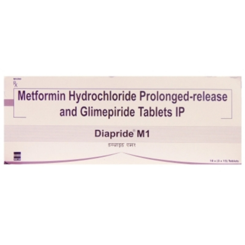 DIAPRIDE M 1 TABLET - Image 2