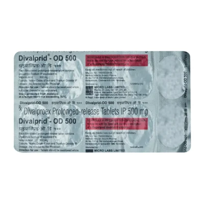 DIVALPRID OD 500 TABLET