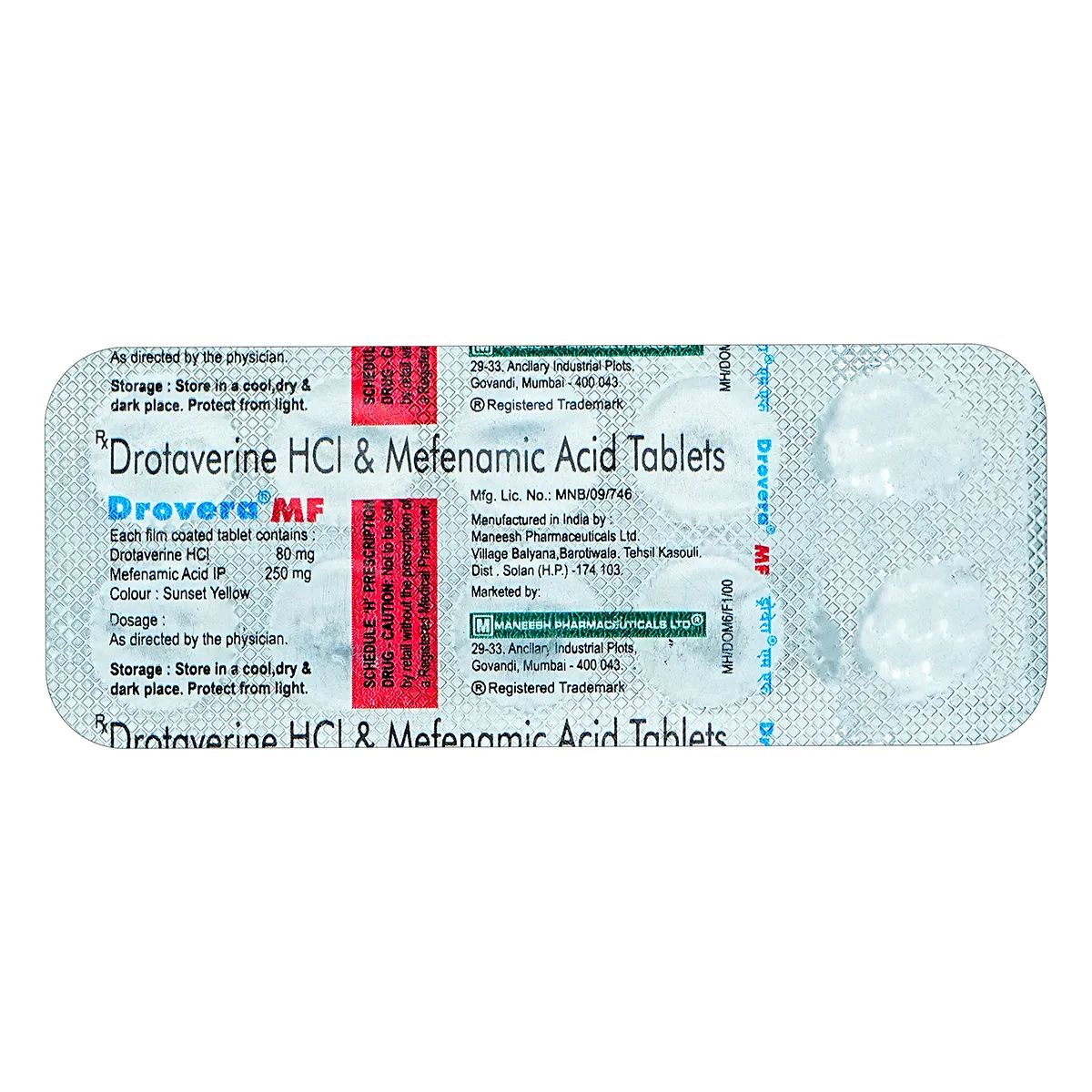 DROVERA MF TABLET