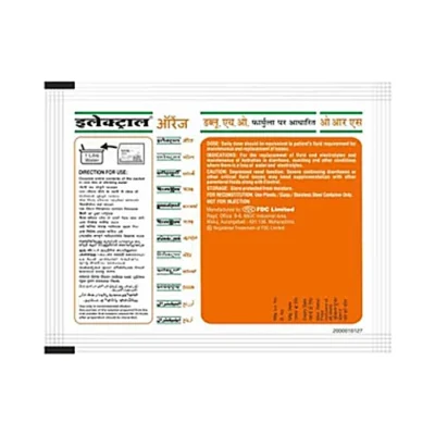 ELECTRAL POWDER ORANGE (1*3 PACKET) - Image 2
