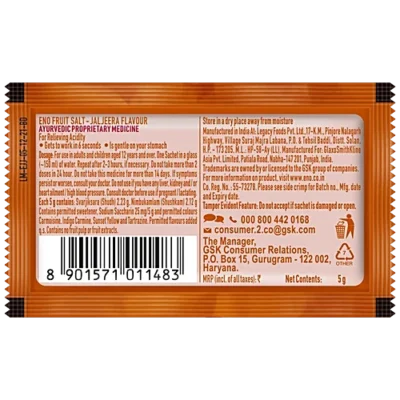 ENO FRUIT SALT | JALJEERA 5GM - Image 2