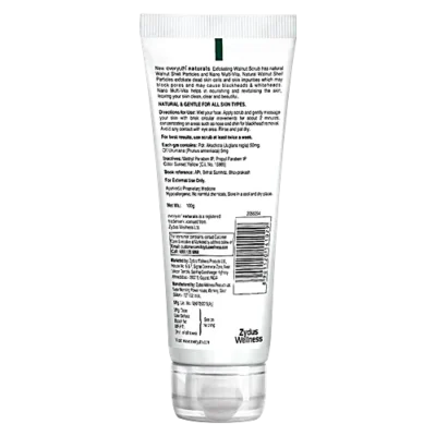 EVERYUTH NATURALS EXFOLIATING WALNUT SCRUB 100gm - Image 2