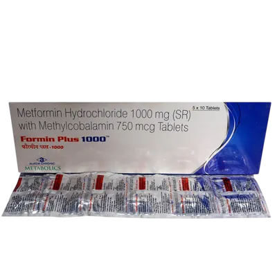 FORMIN PLUS 1000 TABLET