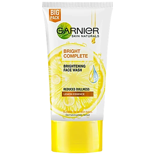 GARNIER SKIN NATURALS BRIGHT COMPLETE VITAMIN C FACE WASH 150gm