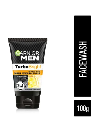 GARNIER TURBO BRIGHT BRIGHTENING FIGHT FACE WASH 100gm