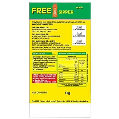 GLUCOPLUS C POWDER 1KG + SIPPER FREE | JUICY LEMON - Image 2