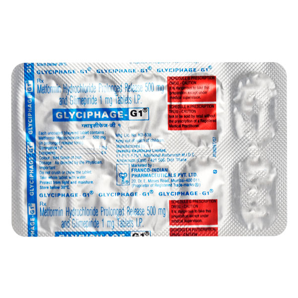 GLYCIPHAGE G1 TABLET