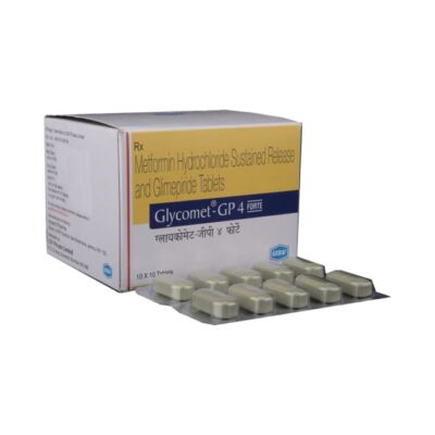 GLYCOMET GP 4 FORTE TABLET - Image 2