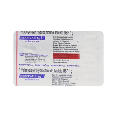 HERPIVAL 1000 TABLET
