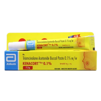 KENACORT NEW 0.1% BUCCAL PASTE