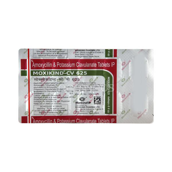 MAXIKIND CV 625 TABLET