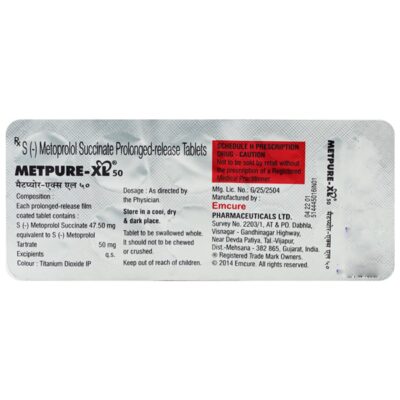METPURE XL 50 TABLET - Image 2