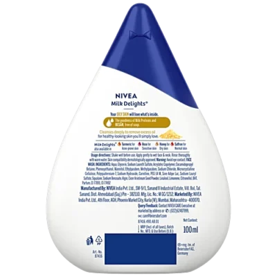 NIVEA MILK DELIGHT FACE WASH | BESAN - Image 2