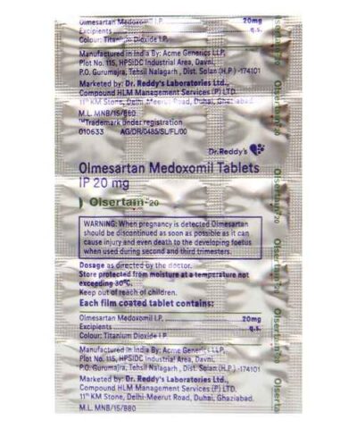 OLSERTAIN 20 TABLET