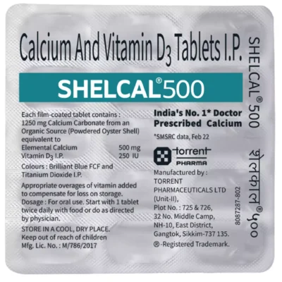 SHELCAL 500 TABLET - Image 2