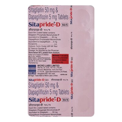 SITAPRIDE D 50/5 TABLET