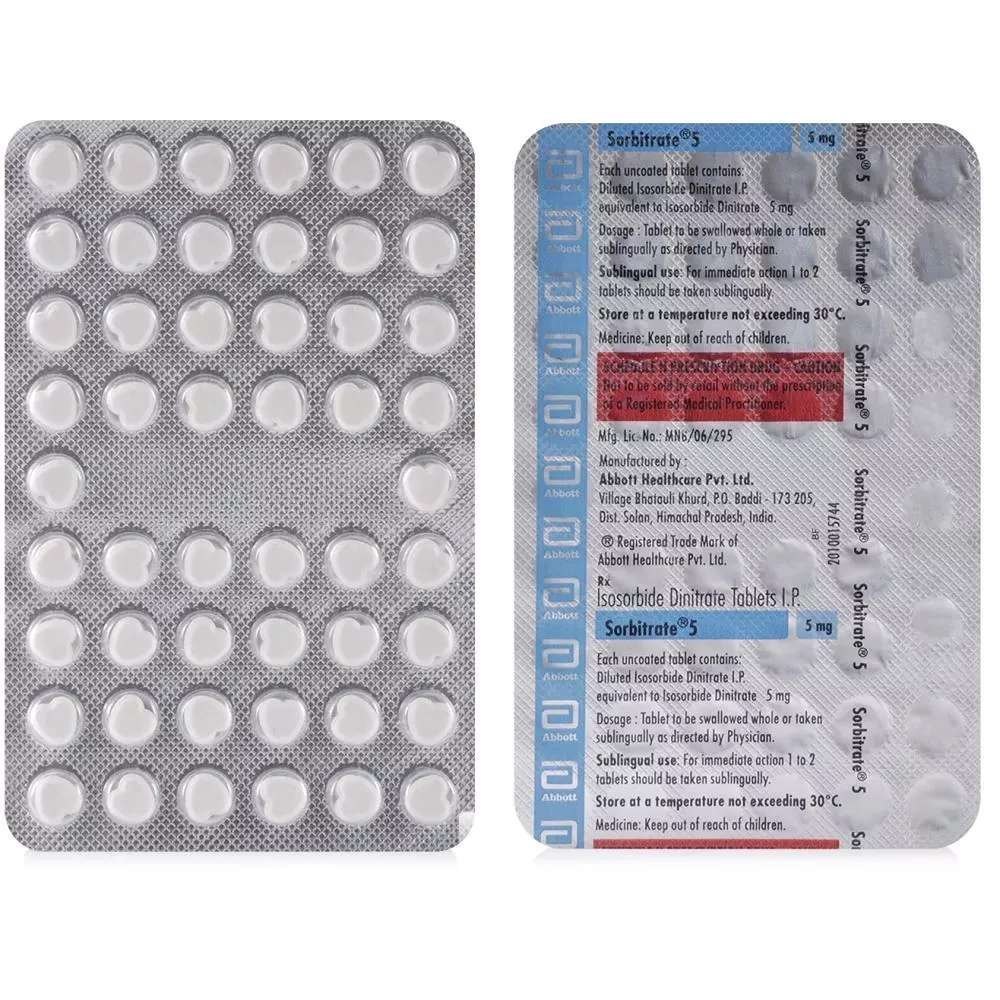 SORBITRATE 5 TABLET