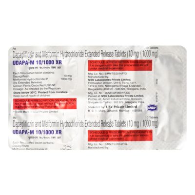 UDAPA M 1000 XR TABLET - Image 2