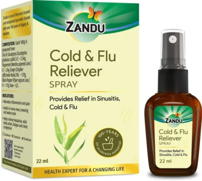 ZANDU COLD & FLU RELIEVER SPRAY