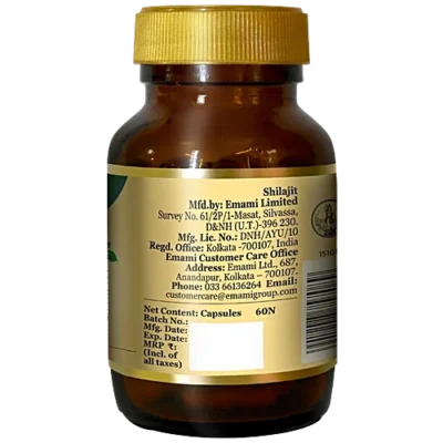 ZANDU SHILAJIT PURE HERBS 60 PCS - Image 2