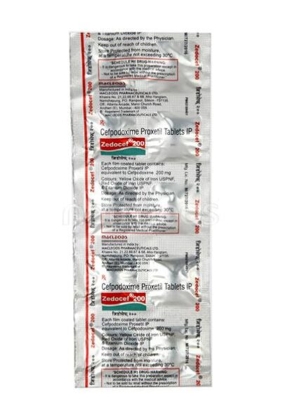 ZEDOCEF 200 TABLET