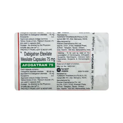 AFOGARTAN 75 CAPSULE