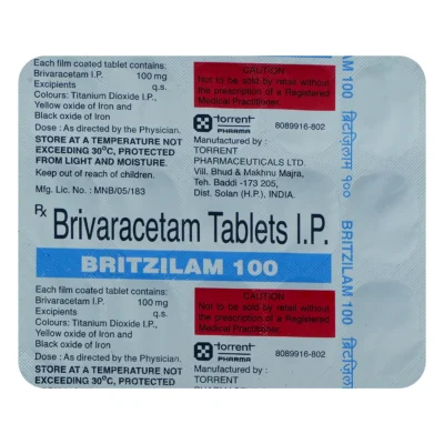 BRITZILAM 100 TABLET