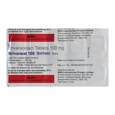 BRIVANEXT 100 TABLET