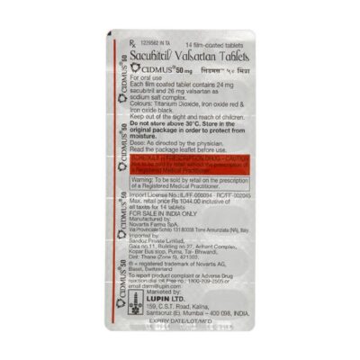 CIDMUS 50 TABLET