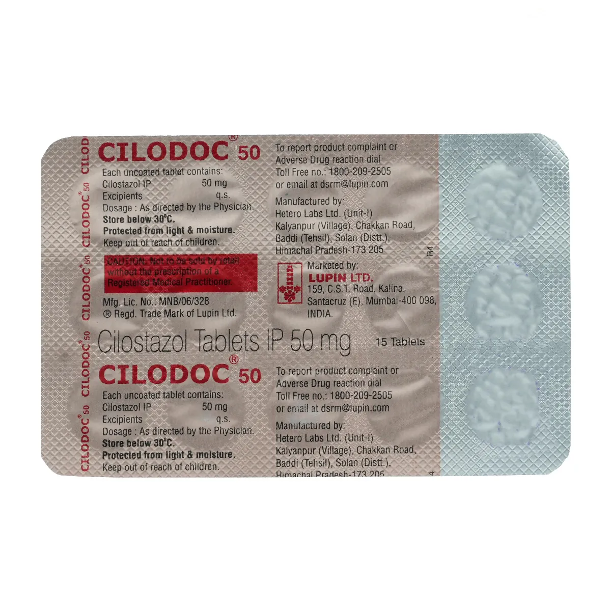 CILODOC 50 TABLET