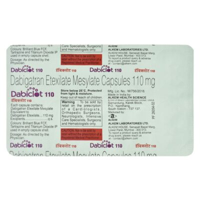DABICLOT 110 CAPSULE