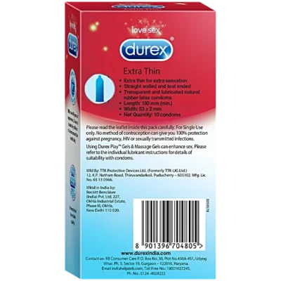 DUREX EXTRA THIN CONDOM - Image 2